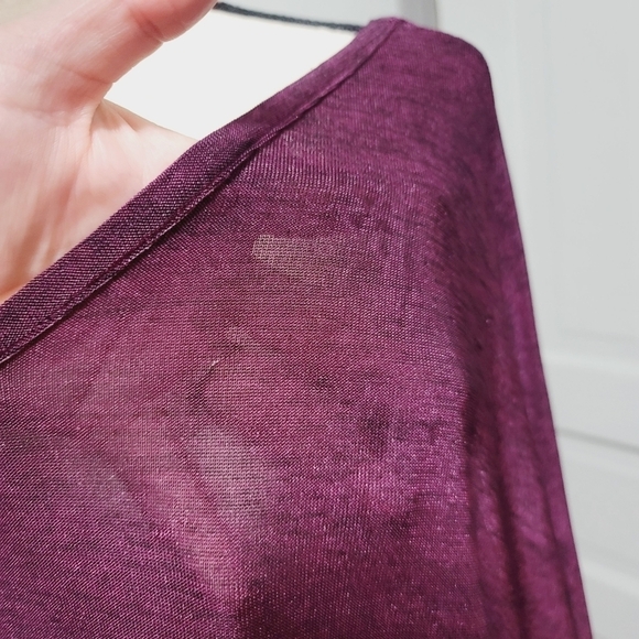 LANE Bryant's Semi Sheer Dolman Sleeve Blousen - Picture 8 of 9